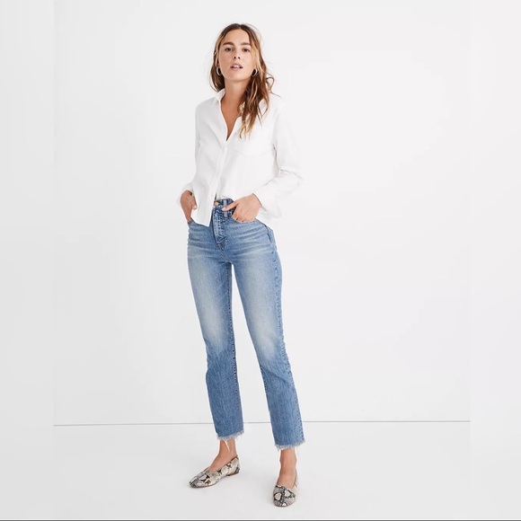 Madewell Denim - MADEWELL The Perfect Vintage Jean in Ainsworth Wash High Rise size 28.